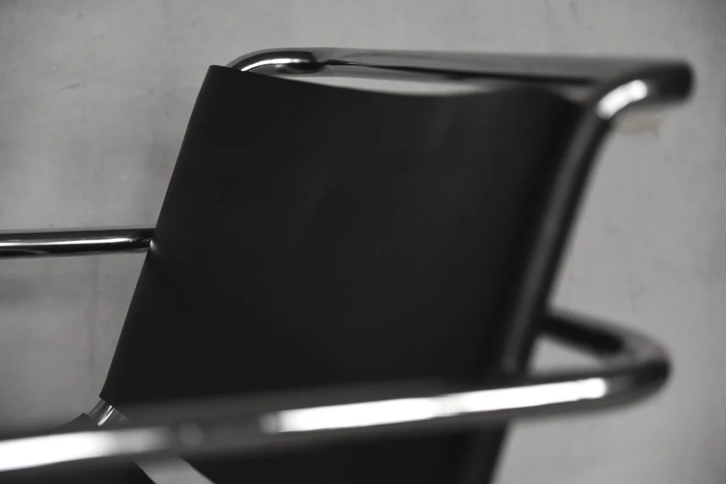 Leather armchair, designed by Franco Albini, Tecta, Germany, 1933