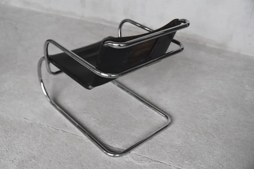 Leather armchair, designed by Franco Albini, Tecta, Germany, 1933