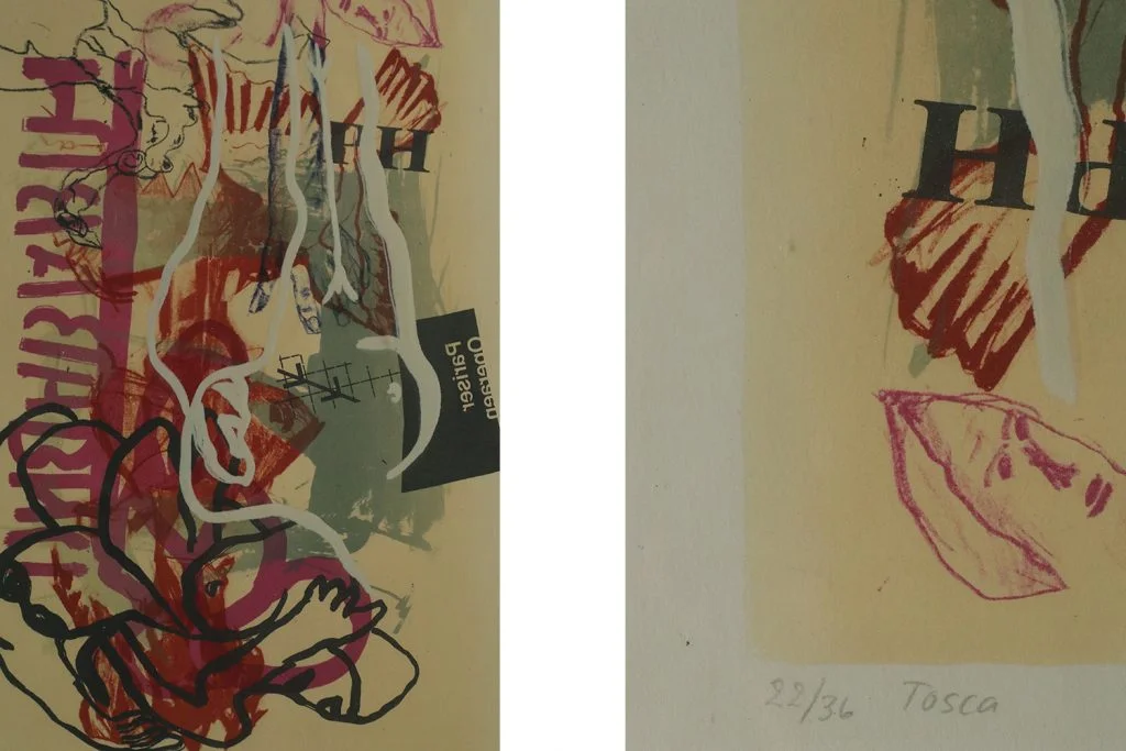 Litografia barwna, Poul Esting, Tosca