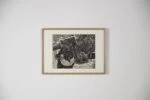 Woodcut, Vide Jansson, Träsnitt, 1960s
