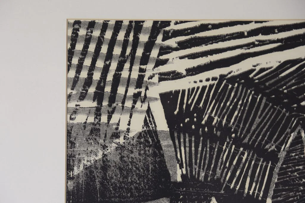 Woodcut, Vide Jansson, Träsnitt, 1960s
