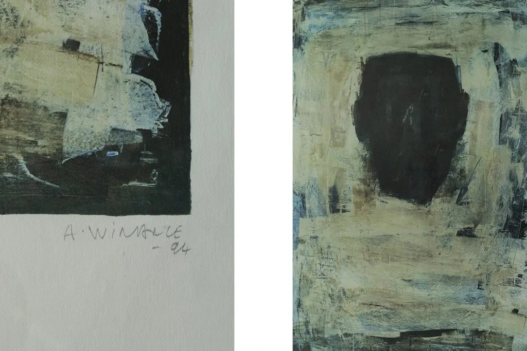 Colour lithograph, Alain Winance, 1994