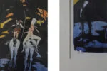 Colour lithograph, Michael Casford, Norwegian Word, signed
