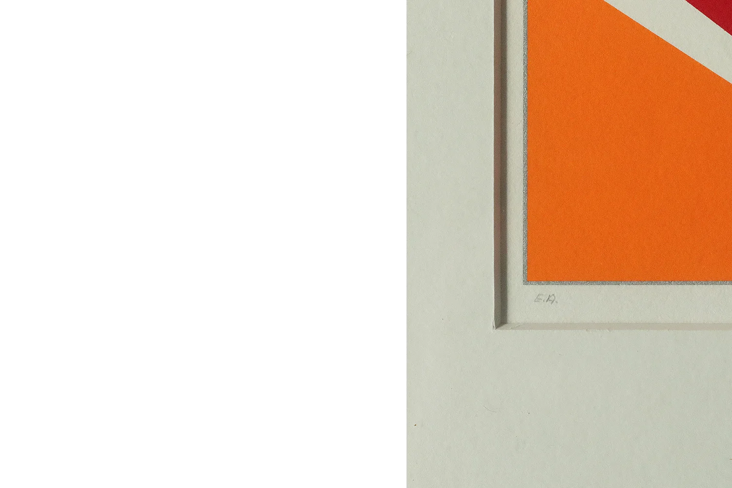 Kolorowa serigrafia, Ole Folmer Hansen, Composition, 1998