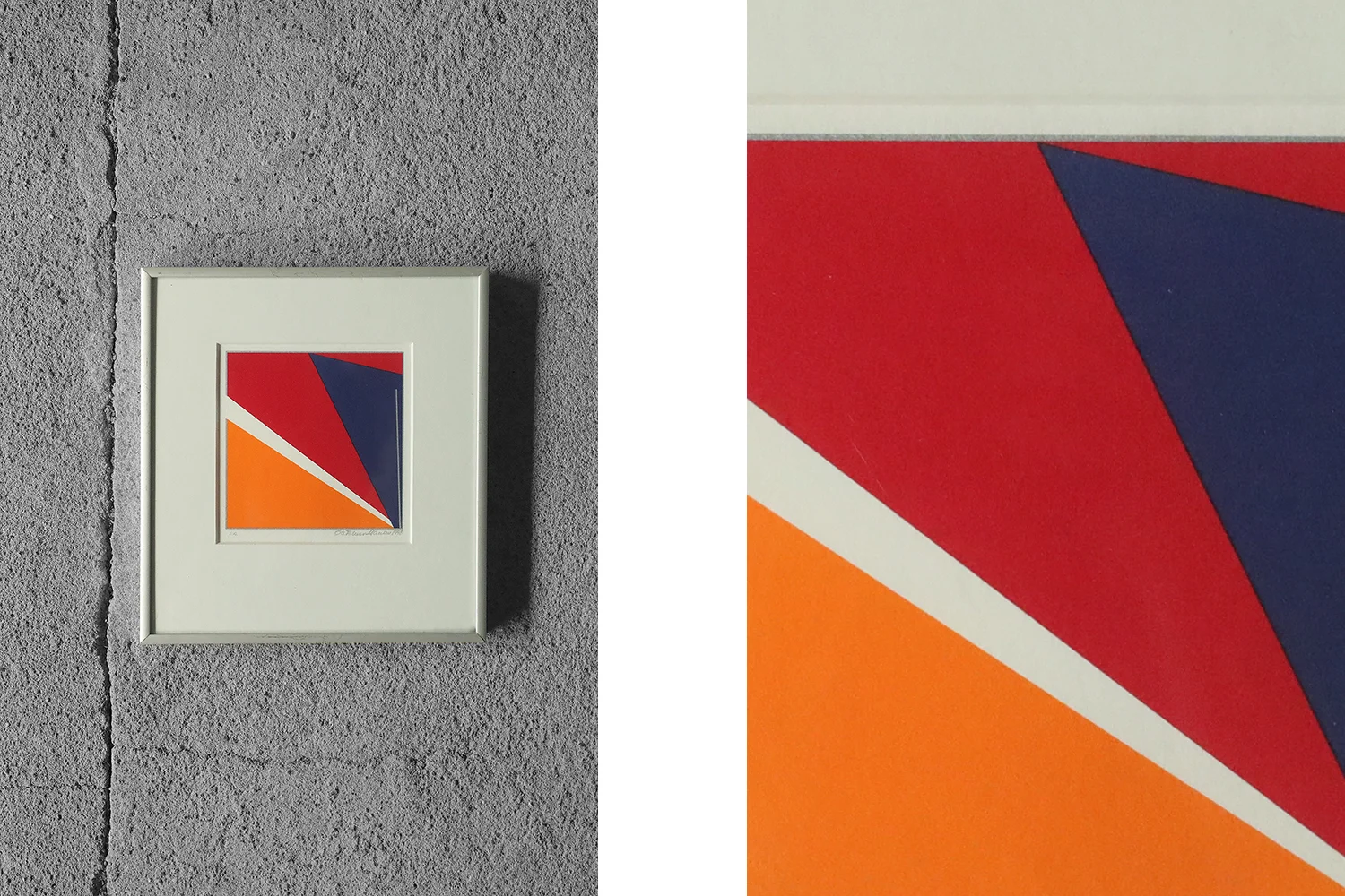 Kolorowa serigrafia, Ole Folmer Hansen, Composition, 1998