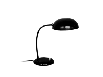 Minimalist metal desk lamp, Gebrüder Cosack, Germany, 1940s