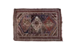 Antique Shiraz Rug, Iran, c. 1890