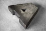 Large industrial letter A, Poland, 1950s