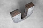 Large industrial U letter, Poland, 1950s