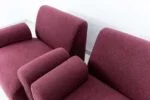 Para foteli modułowych, proj. Eberhard Geißler, Oelsa, Niemcy, lata 70