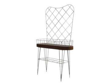 Metal plant stand, Sweden, 1950s