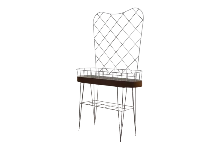 Metal plant stand, Sweden, 1950s
