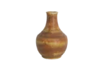 Small brown stoneware vase, designed by Gunnar Borg, Höganäs Keramik, Sweden, 1960s