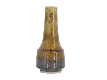 Small glazed stoneware vase no. 3, designed by Gunnar Borg, Höganäs Keramik, Sweden, 1960s