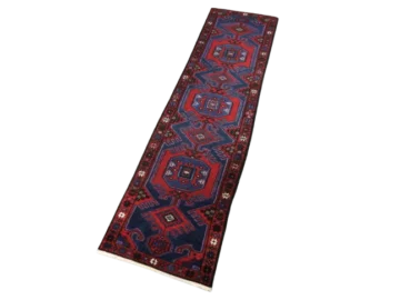 Long Oriental Hamadan Rug, IKEA, Persia/Iran, 1960s