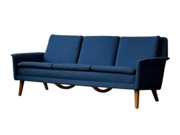 Wool sofa, designed by Folke Ohlsson, Denmark, 1950s/60s