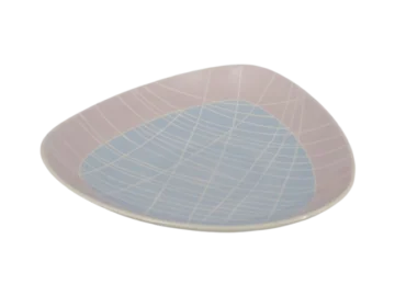 Talerz porcelanowy, Weimar Porzellan, Niemcy, lata 70