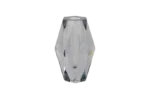 Glass Diamond vase, designed by Asta Strömberg, Strömbergshyttan, Sweden, 1960s
