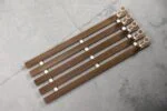 Wall-mounted coat rack, teak, Denmark, 1950s