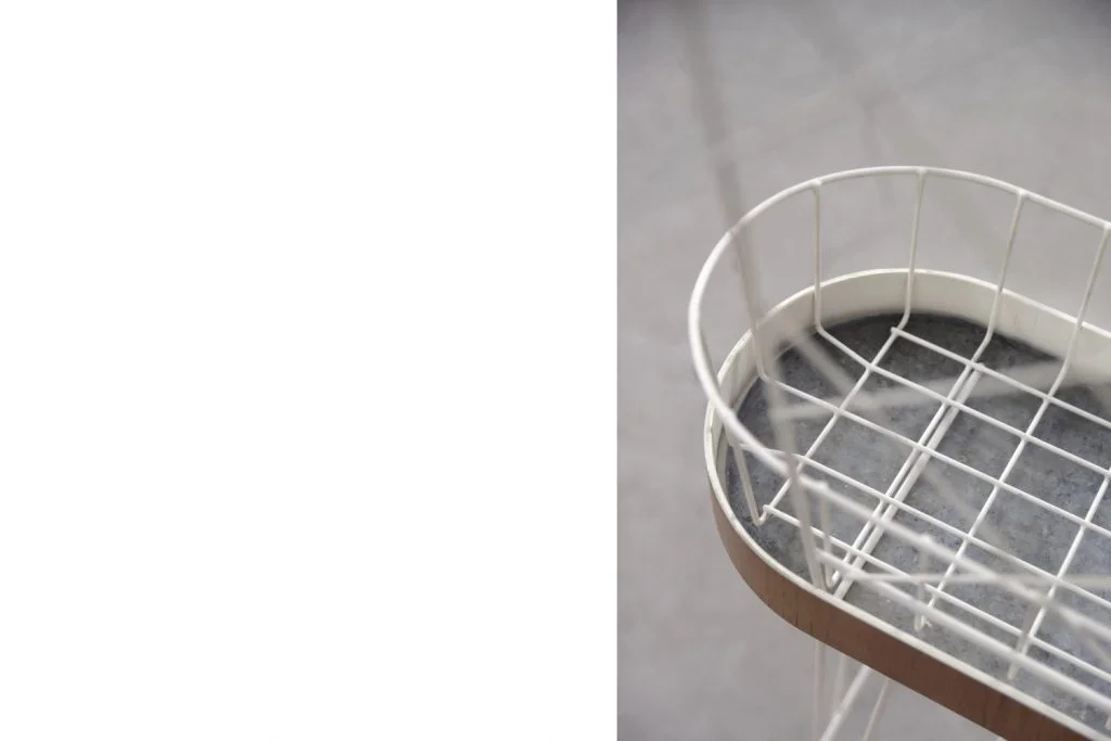 Metal plant stand, Sweden, 1950s