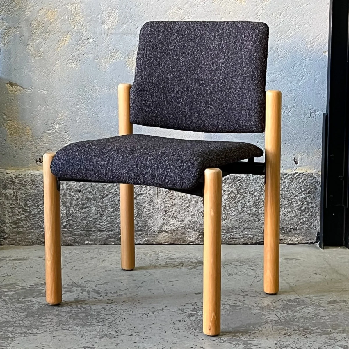 Set of 6 upholstered chairs, Fröscher Sitform, Germany, 1980s