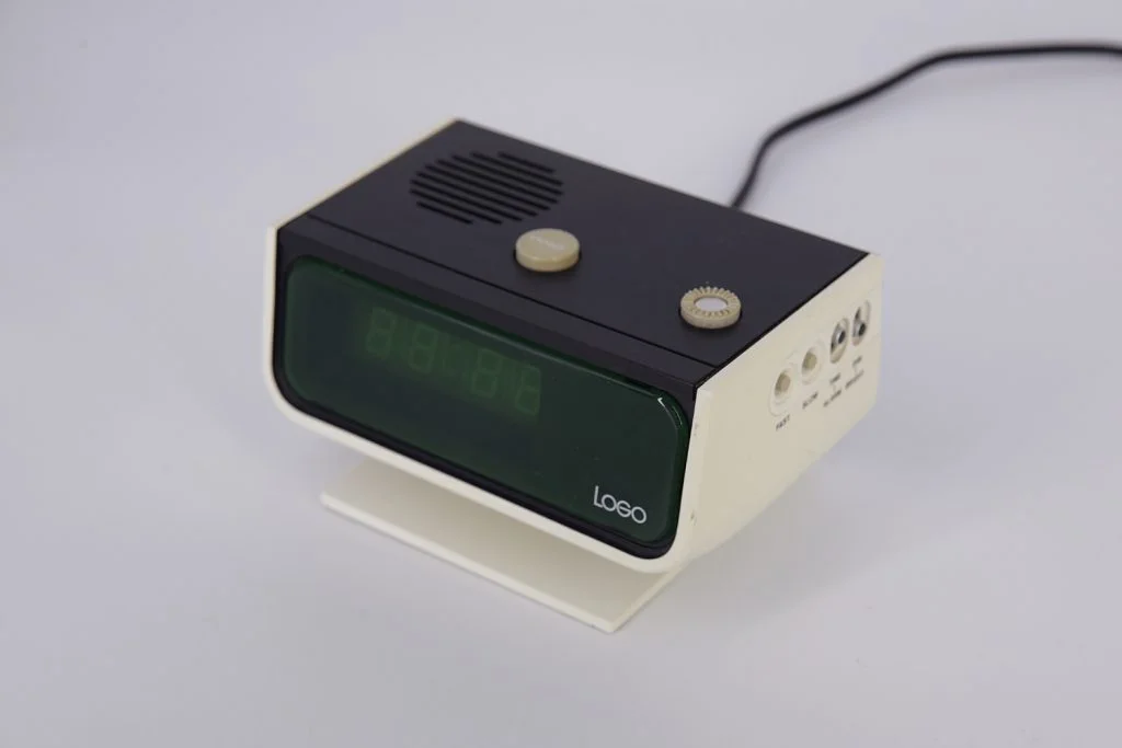 Electronic Alarm Clock, LOGO, Taiwan, 1970s