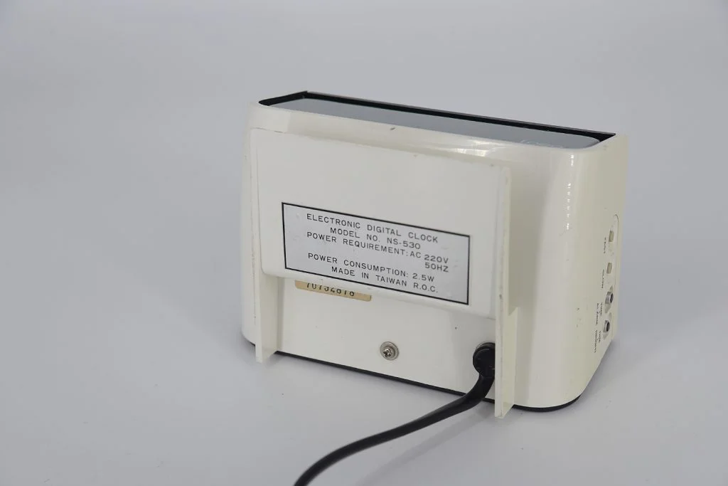 Electronic Alarm Clock, LOGO, Taiwan, 1970s