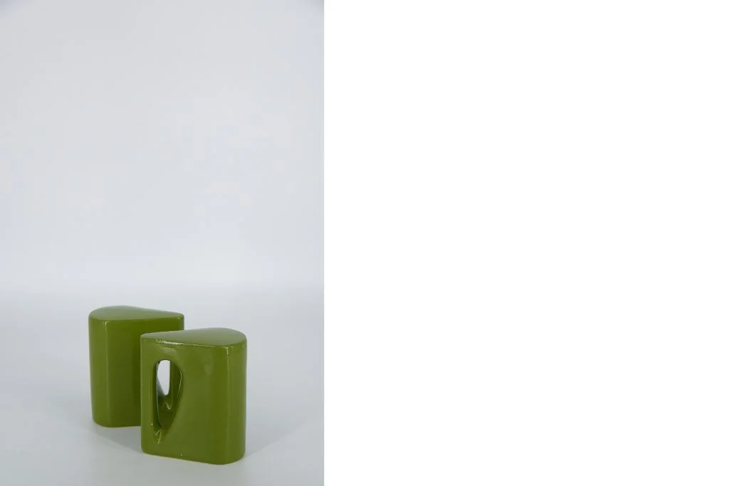 Ceramic Salt and Pepper Shakers, Scandinavia, 1970s