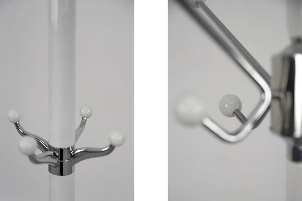 Floor coat rack with umbrella stand, second half of the 20th century