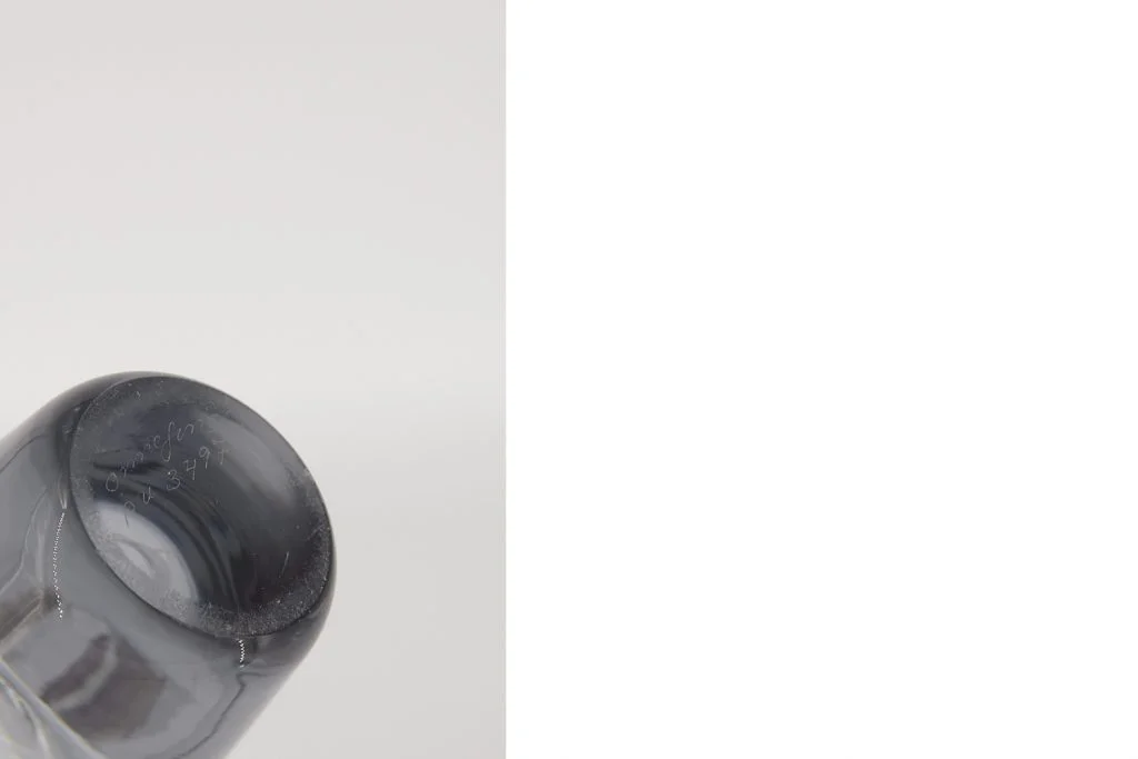 Vase, art glass, designed by Sven Palmquist, Orrefors, Sweden, 1950s