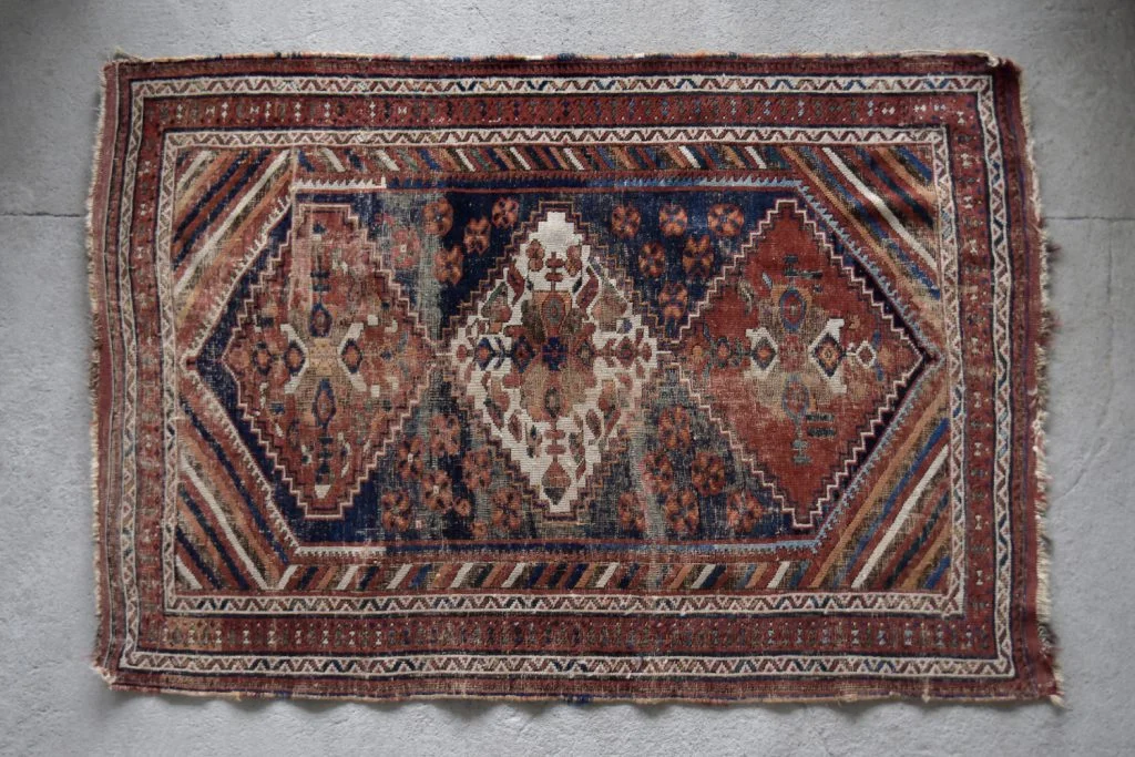 Antique Shiraz Rug, Iran, c. 1890