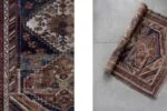 Antique Shiraz Rug, Iran, c. 1890