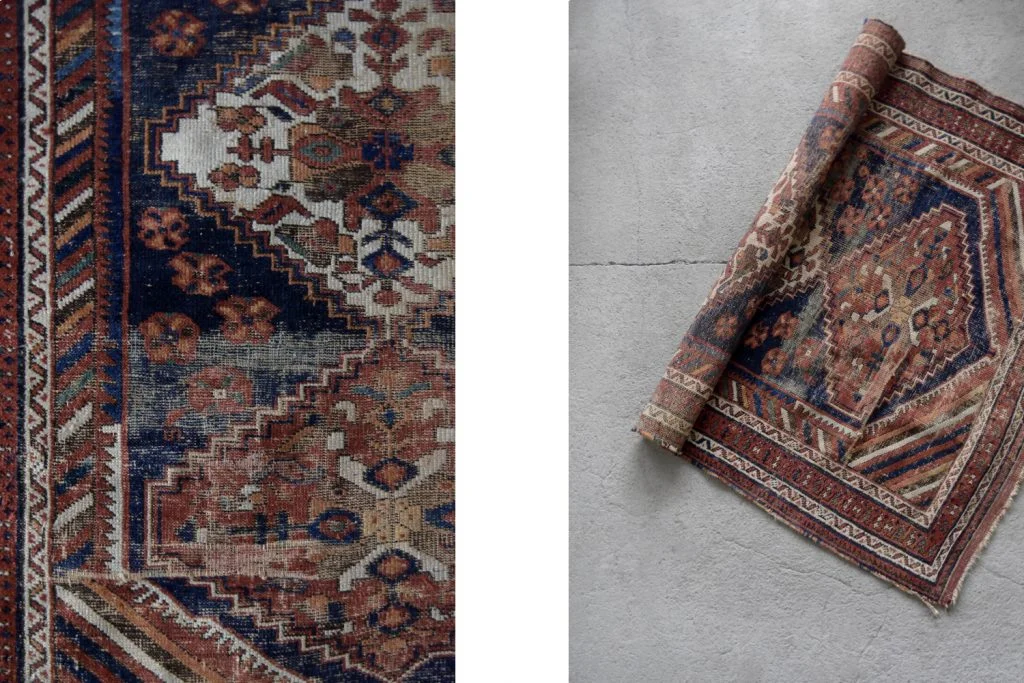 Antique Shiraz Rug, Iran, c. 1890