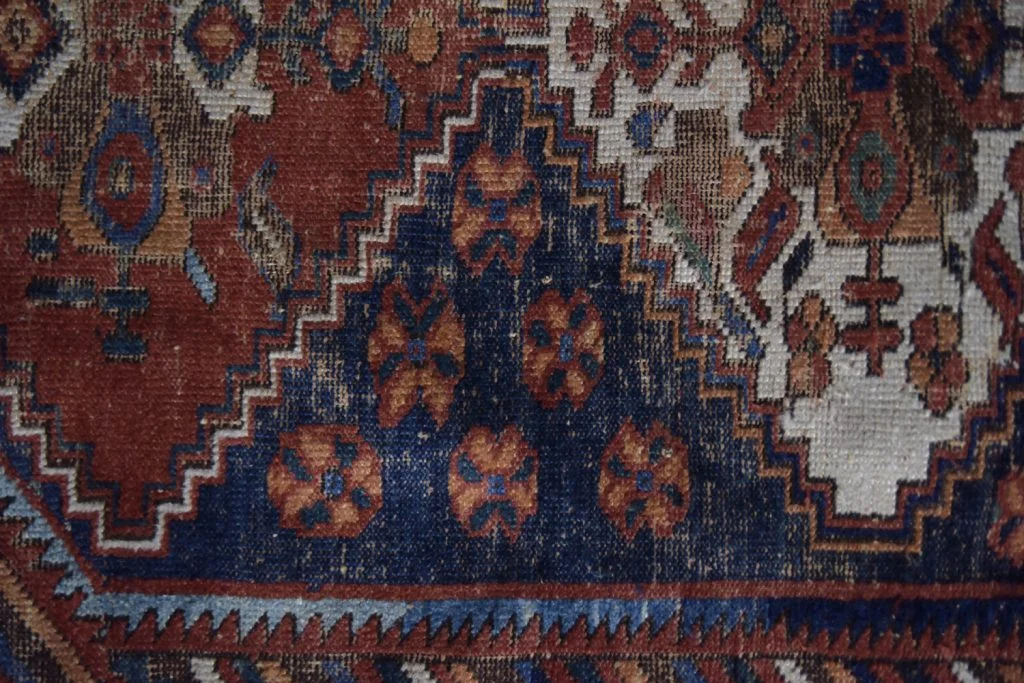 Antique Shiraz Rug, Iran, c. 1890