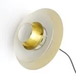 Gold lamp, Belux, Denmark, 1970s