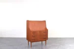 Teak writing desk designed by G. Nielsen, Tibergaard, Denmark, 1960s