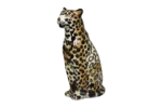 Ceramic leopard, Italy, 1970s