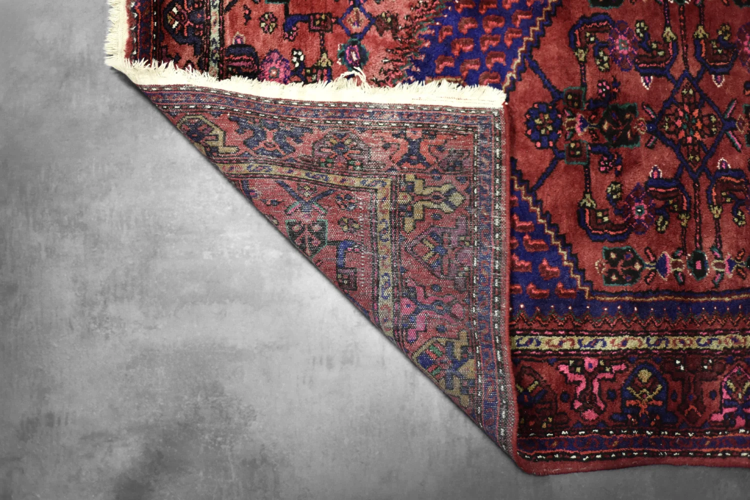Hamadan Oriental Rug, Persia/Iran, 1960s