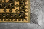 Afghan Gold Ersari Oriental Rug, Afghanistan, 1930s