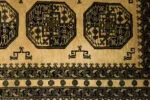 Afghan Gold Ersari Oriental Rug, Afghanistan, 1930s