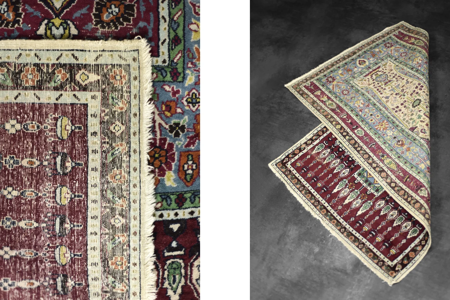 Orientalny dywan modlitewny Baluch, Iran, lata 60