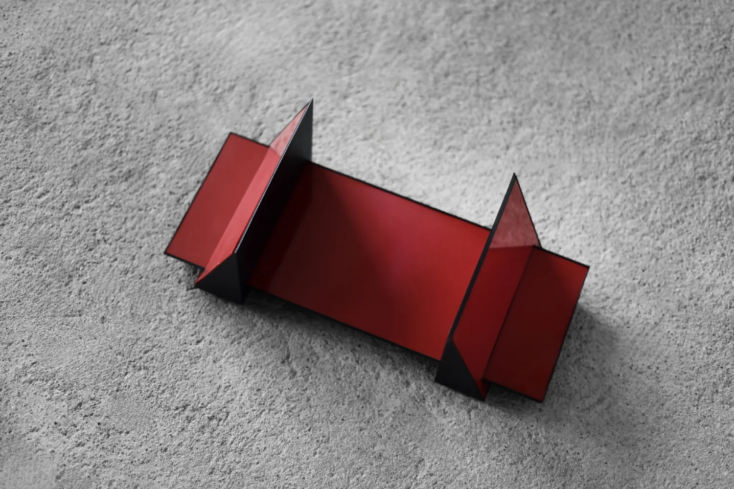 Space Age book stand, designed by Corus Associati, MGL Plast Fabriano, Italy, 1980s