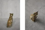 Ceramic leopard, Italy, 1970s