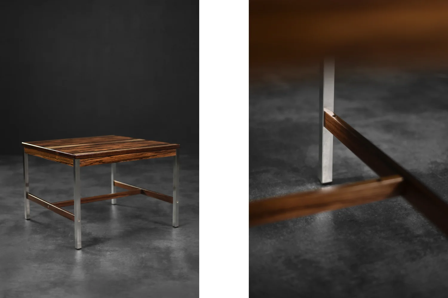 Square coffee table, HMB Möbler Rörvik, Sweden, 1960s