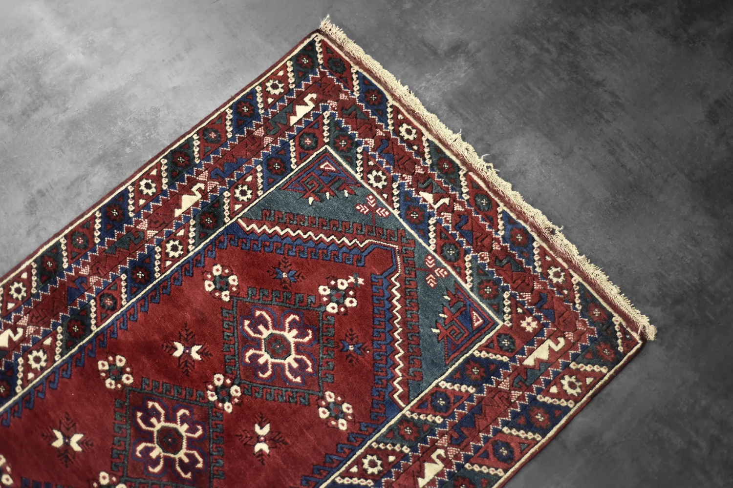 Afghan Oriental Rug, Afghanistan, 1970s