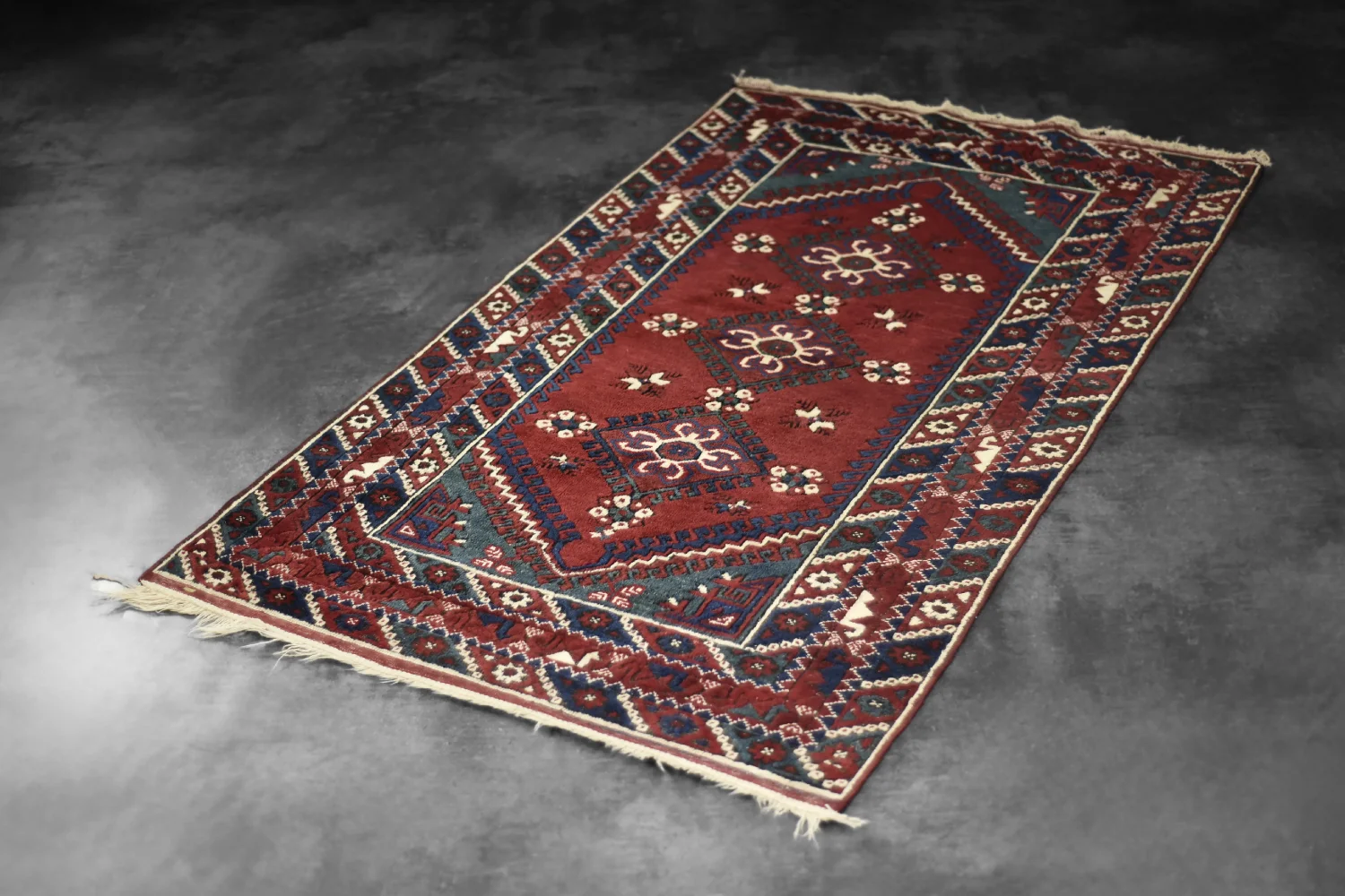 Afghan Oriental Rug, Afghanistan, 1970s