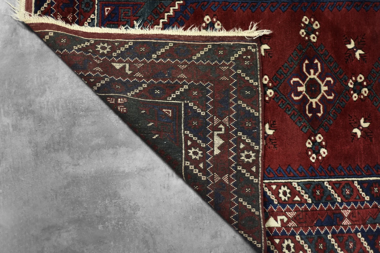 Afghan Oriental Rug, Afghanistan, 1970s