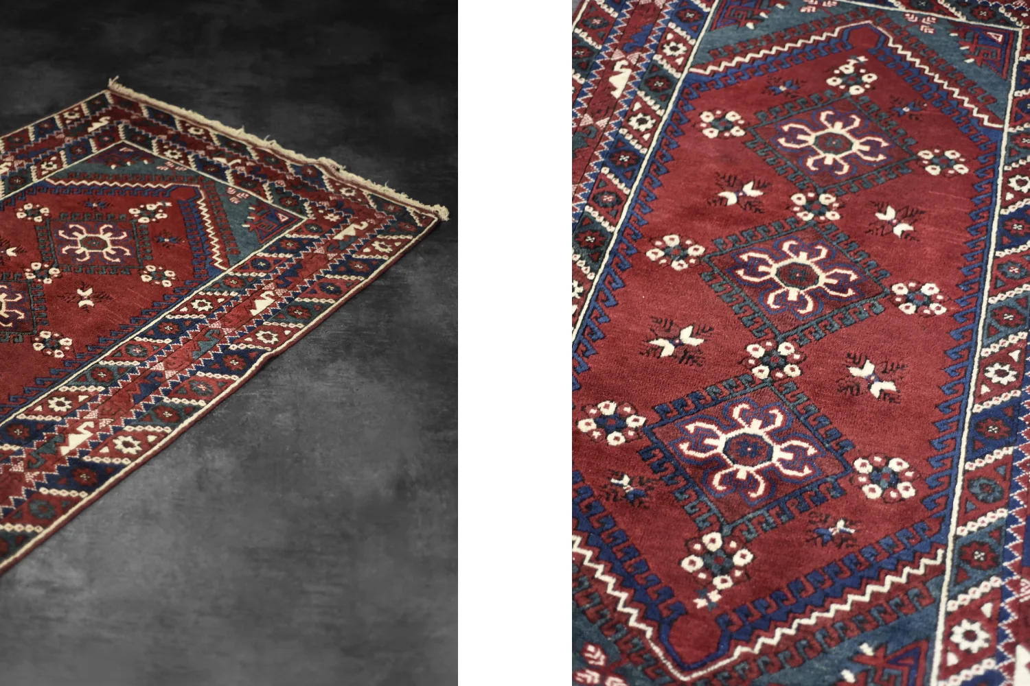 Afghan Oriental Rug, Afghanistan, 1970s