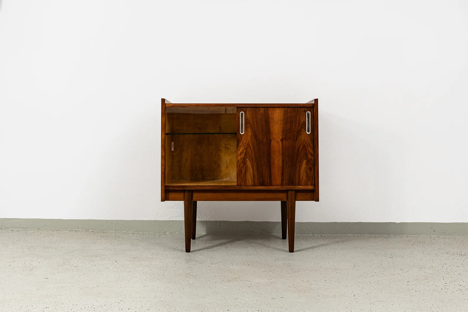 PRL Bar Cabinet, Bytomskie Fabryki Mebli, Poland, 1960s
