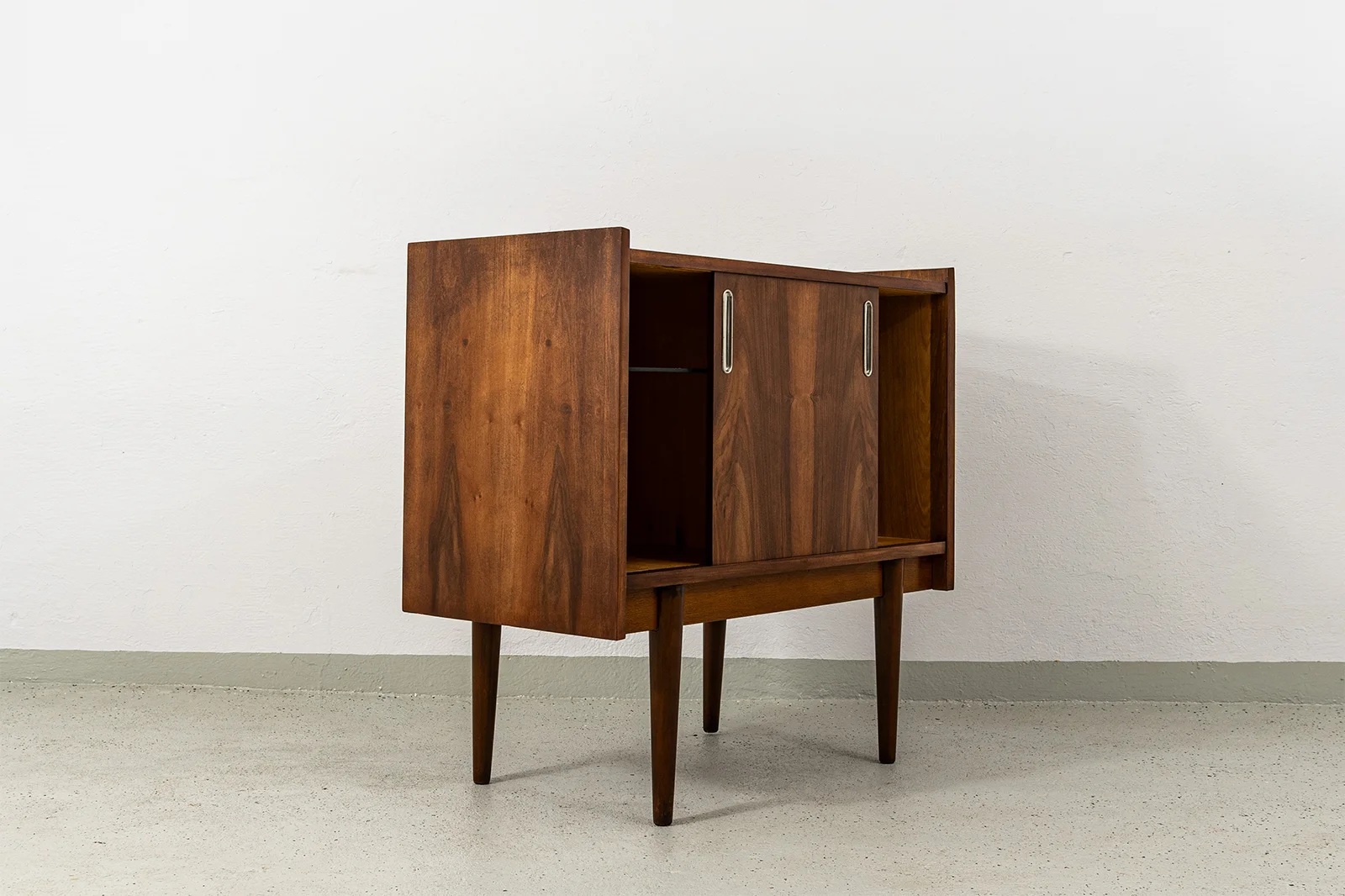 PRL Bar Cabinet, Bytomskie Fabryki Mebli, Poland, 1960s